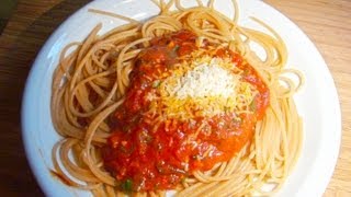 Pasta Sauce selber machen  Rezept für Nudeln mit Tomatensauce von einfachKochen [upl. by Derk]