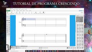 Tutorial Básico Como crear tu primera partitura Rápido y Fácil en Crescendo Music de NCH Software [upl. by Einohtna]