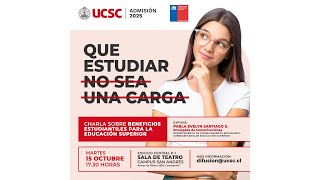 Charla Beneficios Estudiantiles para la Educación Superior [upl. by Basir858]