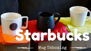 Starbucks Coffee Mugs Unboxing [upl. by Ahsem506]