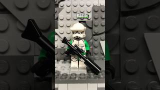 How to make a 442nd sniper trooper lego legoclonetrooper legostarwars [upl. by Eetnahc]