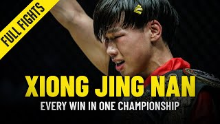 Every Xiong Jing Nan Win In ONE Championship [upl. by Namqul16]