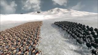 Rome 2 Total War Lets Compare Units in Battle  51 The 300 vs The Myrmidons [upl. by Ahcsas]