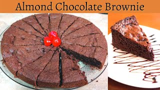 Almond Chocolate Brownie Recipe  Tamil [upl. by Melessa30]