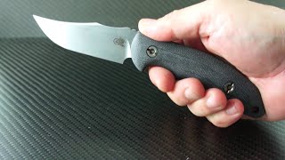 Rick Hinderer Emmett Bowie Fixed Blade [upl. by Aiclef781]