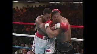 Tyson vs Holmes  cool pick a boo defense boxing boxerpuncher miketyson [upl. by Thury]