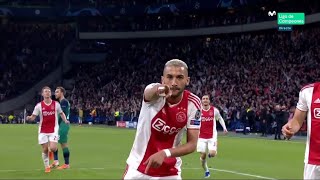 Ziyech goal vs Tottenham [upl. by Dnalkrik]