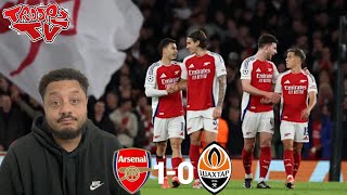 Arsenal 10 Shakhtar Donetsk  Troopz Match Reaction  MAJOR IMPROVEMENTS NEEDED ASAP [upl. by Aileda]