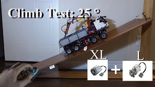 Vertical Climb  Lego Technic 42043 MercedesBenz Arocs MOD [upl. by Emorej230]