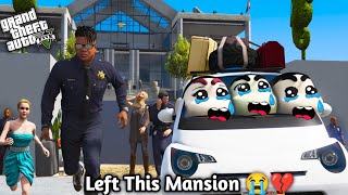 GTA 5 Franklin And Family Left This Mansion💔😭For aa Big Reasons😮😞Shinchan Crying 😭Ps Gamester [upl. by Fonseca]