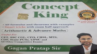 Maths Concept King book by Gagan Pratap Sircareeerwillapp MY Honest Review😎😎gaganpratapmaths [upl. by Irek225]