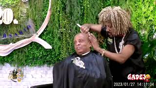 EL BORICUA EL TUTI BARBER SHOW GADEJO MEDIA [upl. by Lerud946]