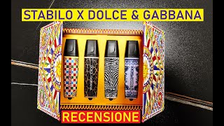 Stabilo x Dolce amp Gabbana  Limited Edition  Recensione [upl. by Amihc723]