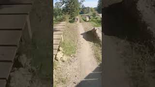 Samerberg pov mtb mountainbike trail jumpline mtblife enduro Downhill jump [upl. by Iad]