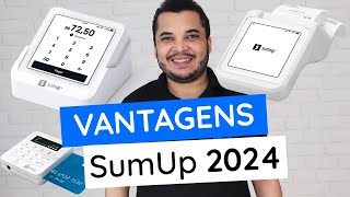 A SumUp é boa Vale a pena Vantagens da maquininha de cartão SumUp 2024 [upl. by Hanyaz14]