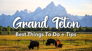 GRAND TETON NATIONAL PARK 2023  7 Best Things To Do In The Grand Tetons  Travel Tips [upl. by Toscano]