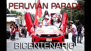 🇵🇪 DESFILE PERUANO DE NUEVA JERSEY 2021  BICENTENARIO  PERUVIAN PARADE 🇵🇪 [upl. by Lleznov]