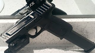 Smith amp Wesson SD9 VE Pro Mag Test  SampW SD9 VE Extended Magazine  SD9VE With Pro Mag Extended Mag [upl. by Rodnas]