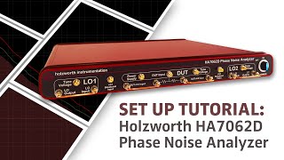 How to Set Up the HA7062D Phase Noise Analyzer for an Absolute Phase Noise Measurement [upl. by Corley]