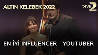 Pantene Altın Kelebek 2022 En İyi Influencer YouTuber  Noluyo Ya¿ Fırat Albayram Ceyda Kasabalı [upl. by Hachmann]