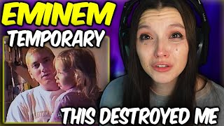 Eminem  Temporary  FIRST TIME REACTION [upl. by Hathaway]