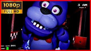 FNAF REMAKE ROBLOX Gameplay Night 1 to Night 3 JUMPSCARES Night 4 [upl. by Ikkir316]