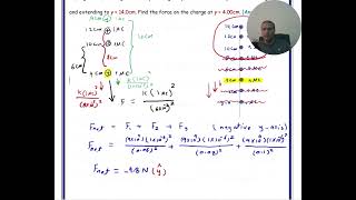 Coulombs law problems Resultant Force [upl. by Nomrah]