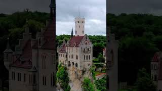 Lichtenstein castle  shining stone Württemberg Germany Catholic shorts viral [upl. by Ahselat]