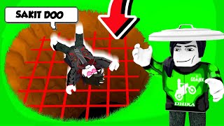 JANGAN PERNAH JATUH KE LUBANG PALING HORROR INI DI ROBLOX [upl. by Dilaw]