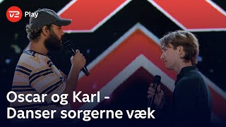 Oscar og Karl synger ’Danser sorgerne væk’ – Marcuswav 6 Chair Challenge  X Factor 2024  TV 2 [upl. by Kariotta]