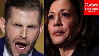 If Kamala Harris Wont Say It I Will Eric Trump Calls For US To Become Nation Of Faith [upl. by Darice]