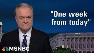 Lawrence In 7 days well know if Kamala Harris delivered us from Trump’s madness amp criminality [upl. by Aikkan]