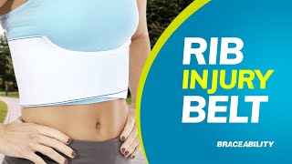 BraceAbility Rib Injury Belt Your Best Solution for Effective Rib Recovery [upl. by Sillsby855]