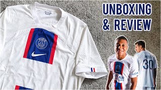 202223 PSG Match third jersey DriFIT ADV Unboxing amp Review [upl. by Lek690]