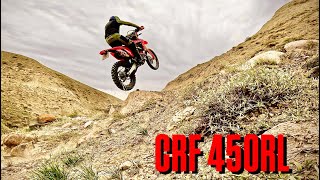 CRF 450RL dual sport [upl. by Verina]