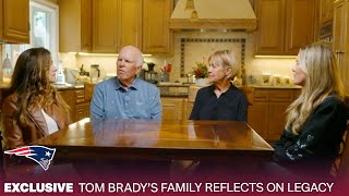 Exclusive Tom Bradys Family Reflects on his Legacy  Patriots Hall of Fame Ceremony [upl. by Ellehcyar919]