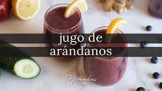 Como hacer jugo de arándanos azules [upl. by Lyrahc411]