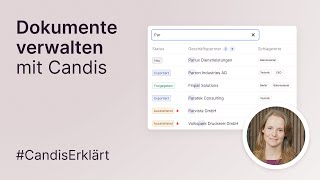 So funktioniert die Dokumentenverwaltung bei Candis [upl. by Idham]