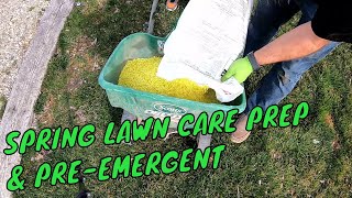 Spring Lawn Care and Lawn Equipment Maintenance PreEmergent [upl. by Bronwyn]