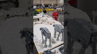 LEGO Hoth Battle 16 Feet Long by BrickPlumber [upl. by Boulanger699]