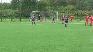 Lisa Costain scores for Isle of Man v Lionesses Supporters Club 02 14 July 2024 [upl. by Lenci]