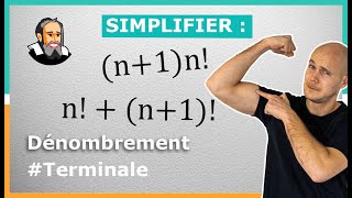 Factoriser et Simplifier des FACTORIELLES  Exercice Corrigé  Terminale [upl. by Yldarb]