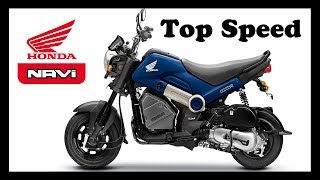 Honda Navi Top Speed Real con GPS [upl. by Ahsoyek630]