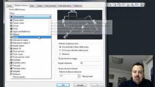 AutoCAD  quotare una pianta [upl. by Shirk]