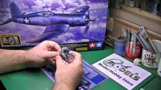 Tamiya 132 Vought F4U1 Corsair Birdcage  60324 Part 1 wwweModelscouk [upl. by Jit]