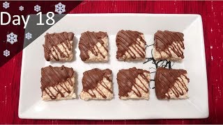 Chocolate Rice Krispie Treats  Baking Advent Calendar  Day 18 [upl. by Mina]