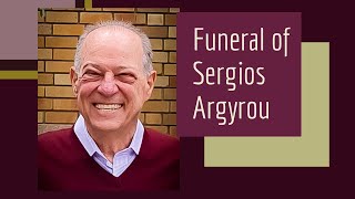 Funeral of Sergios Argyrou [upl. by Lenuahs95]