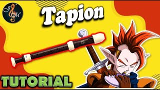 Tapion theme flute tutorial [upl. by Adnwahs]