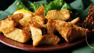 How to make DeepFried Seafood Gyoza best oil to deep fry deep fried food health great seafood [upl. by Ayoral714]