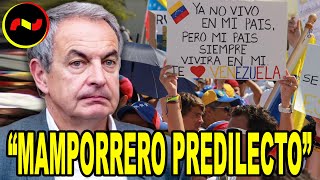 Exilados venezolanos SE QUERELLAN contra Zapatero por DELITOS de ‘lesa humanidad’ [upl. by Ennaitsirhc]